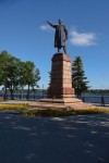 Памятник В.И.Ленину на бульваре